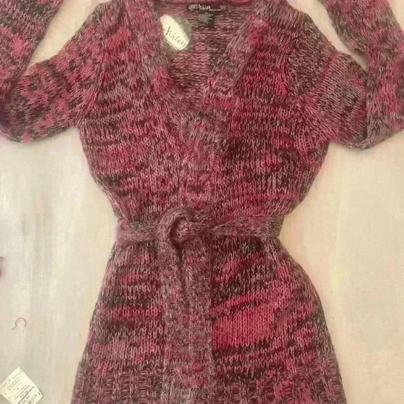 Cardigan with Tie NWT size 2XL XXL - Picture 2 of 10